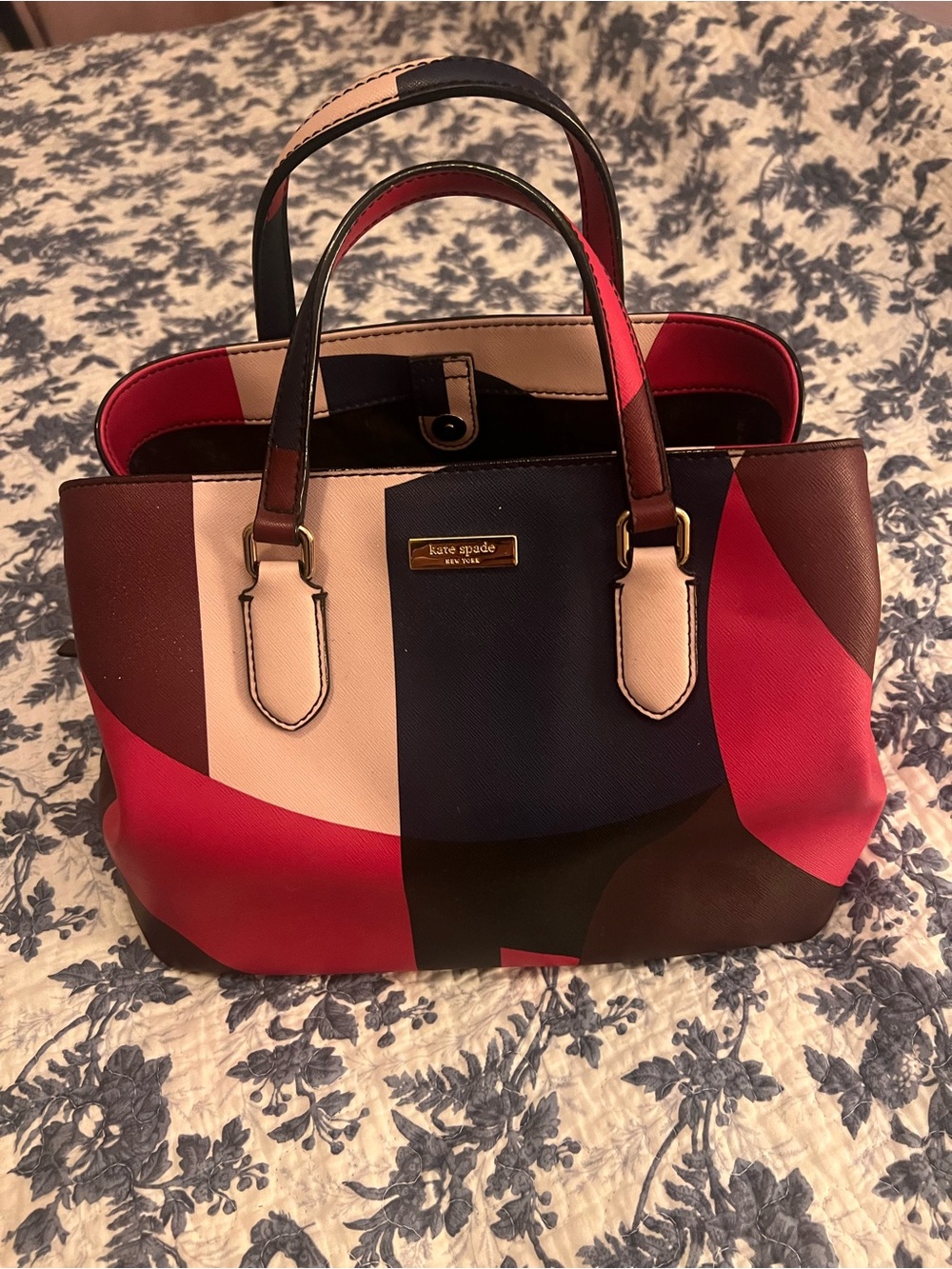 Kate Spade Laurel Way Geo Spotlight Evangelie Satchel
